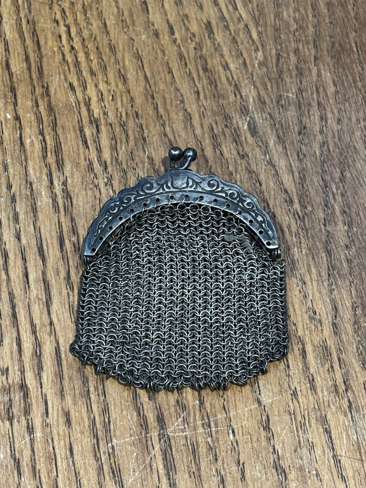 Antique Silver Coin Purse