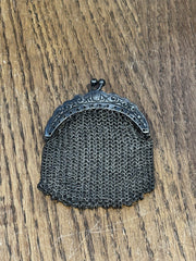 Antique Silver Coin Purse