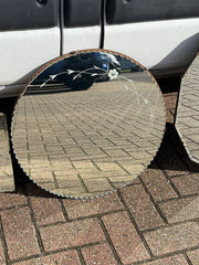 1930's Wall Mirrors. Bevelled Edge Glass.