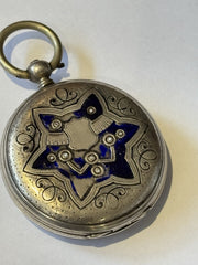 Antique Silver Pocket Watch Case
