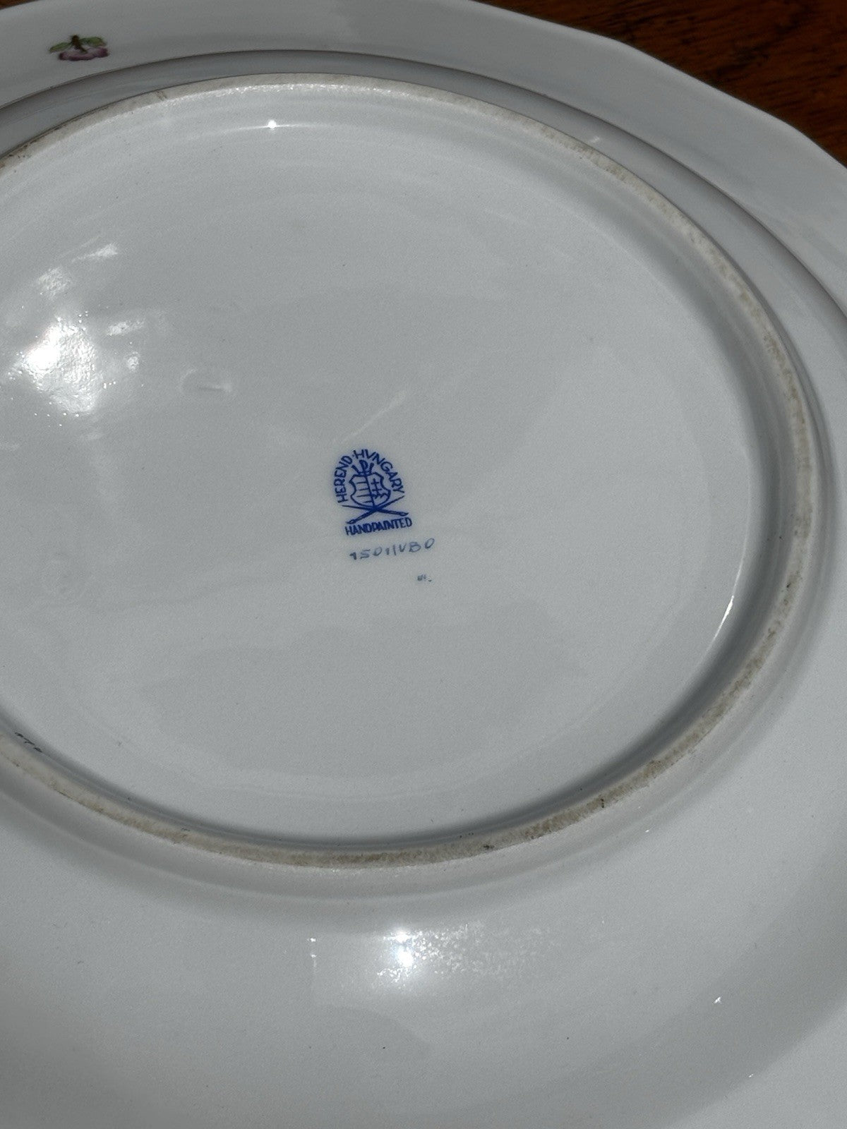 4 Herend Queen Victoria Large Soup Bowls