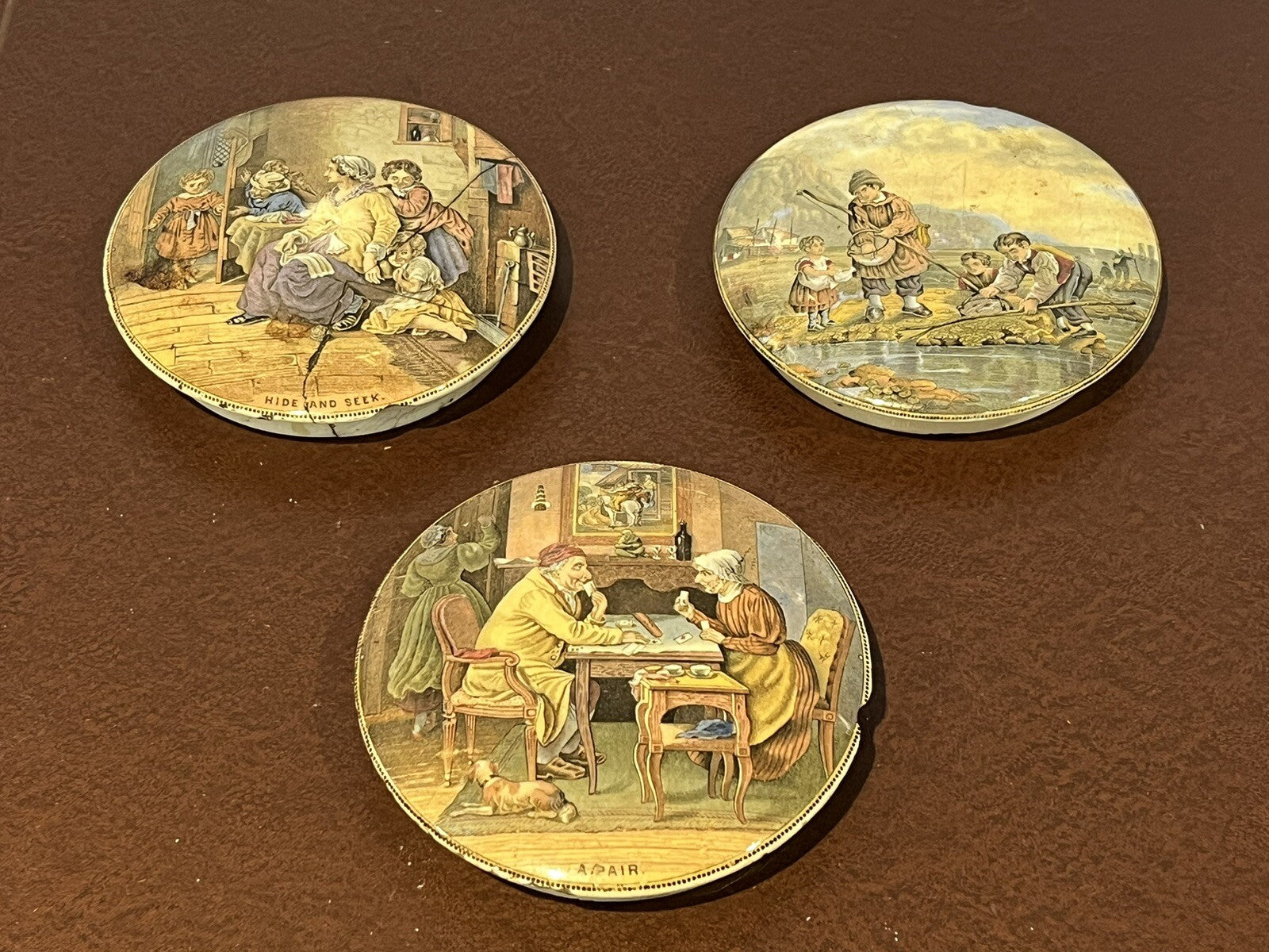Antique Pot Lids