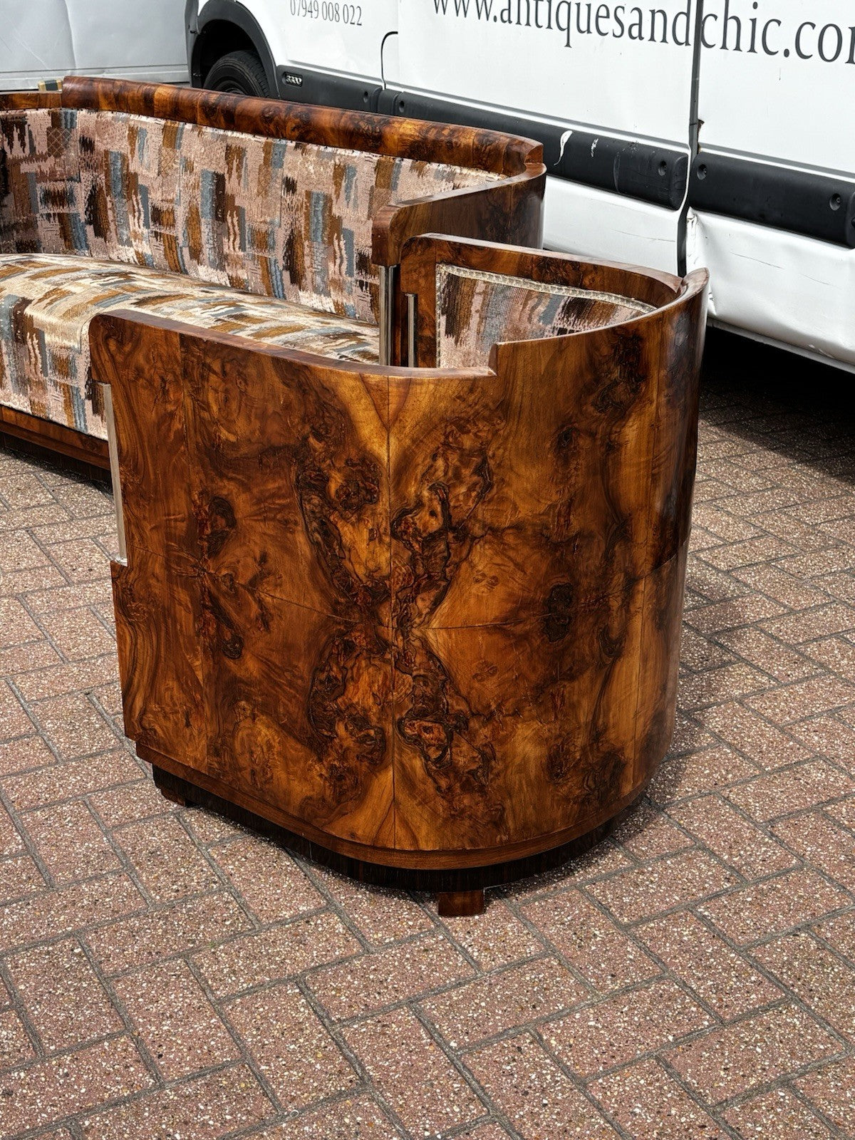 Art Deco 3 Piece Lounge Suite, Fab Condition For It's Age, Desirable dimensions.