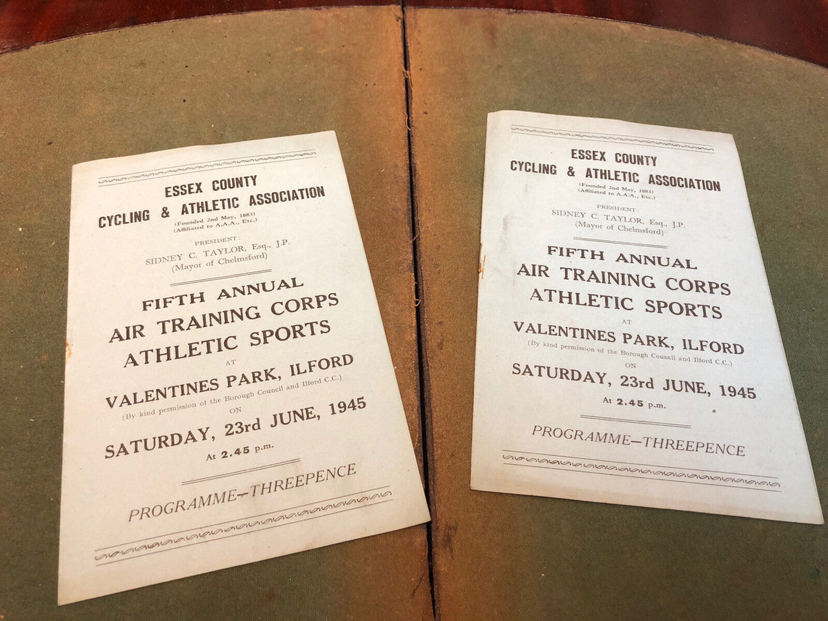 1945 Essex County Cycling & Athletic Association, Valentines Park, Ilford