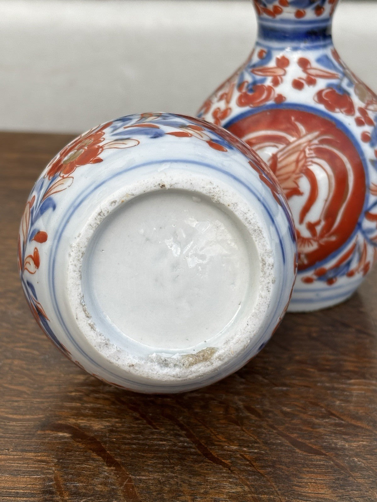 Antique Japanese Pair Of  Imari Vases