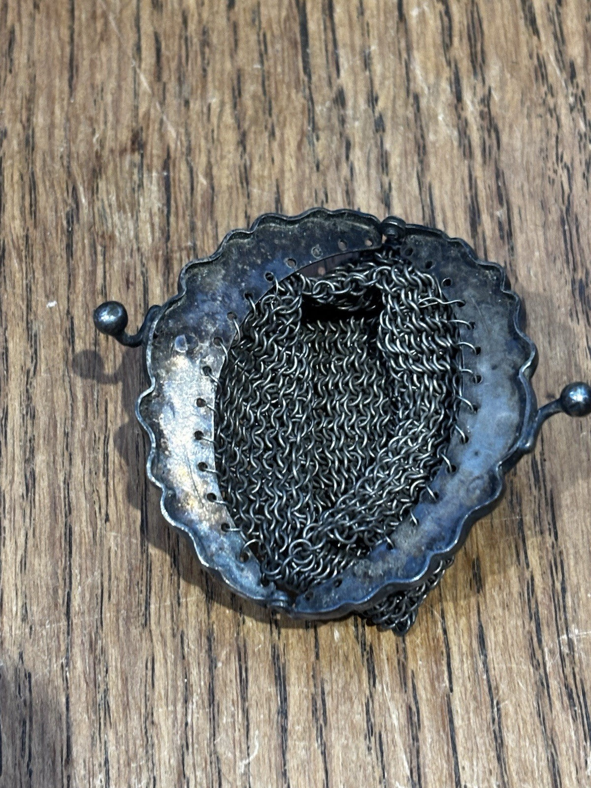Antique Silver Coin Purse
