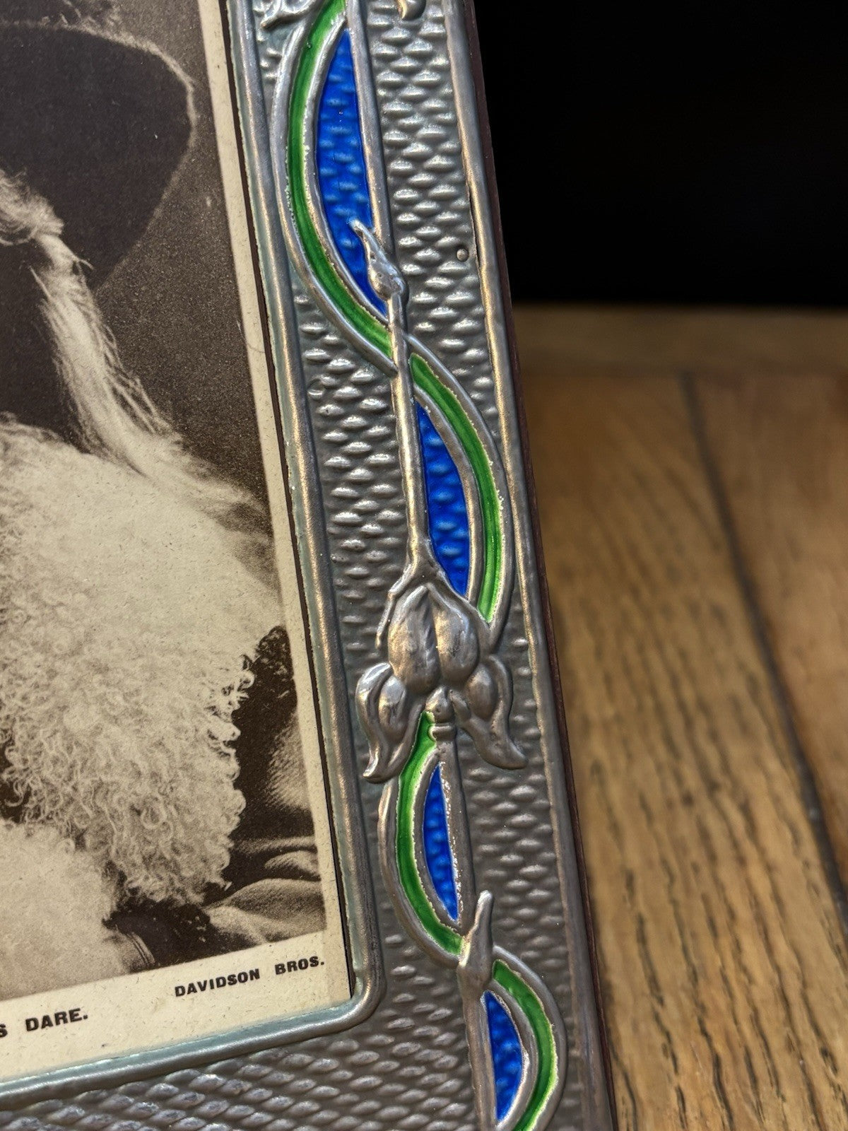 Art Noveau Style Silver Photo Frame