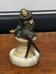 Art Deco Figurine Of Pierrot