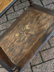 Antique Marquetry Dressing Jewellery Table