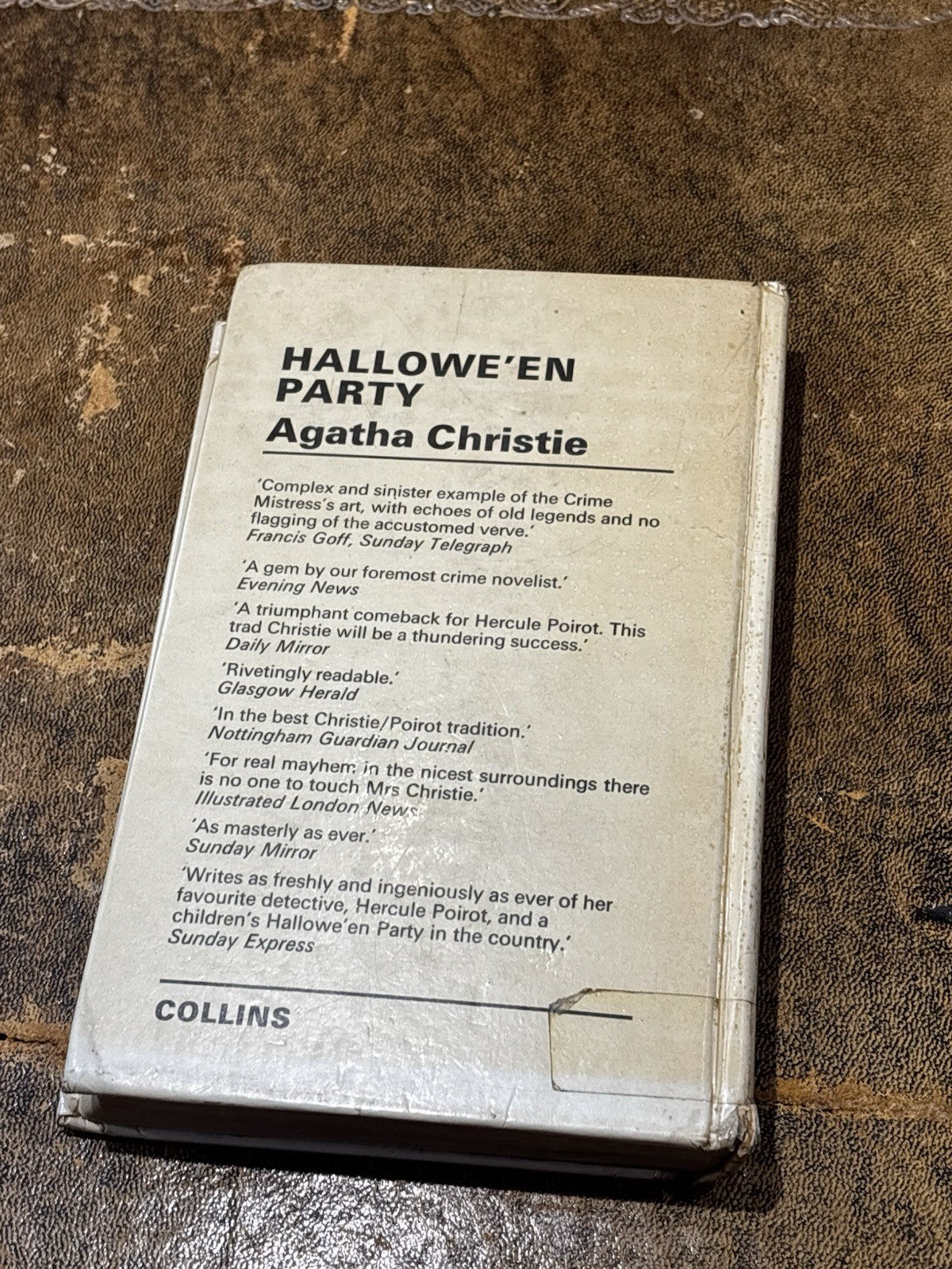 Agatha Christie. Passenger To Frankfurt. 1970 Hardback