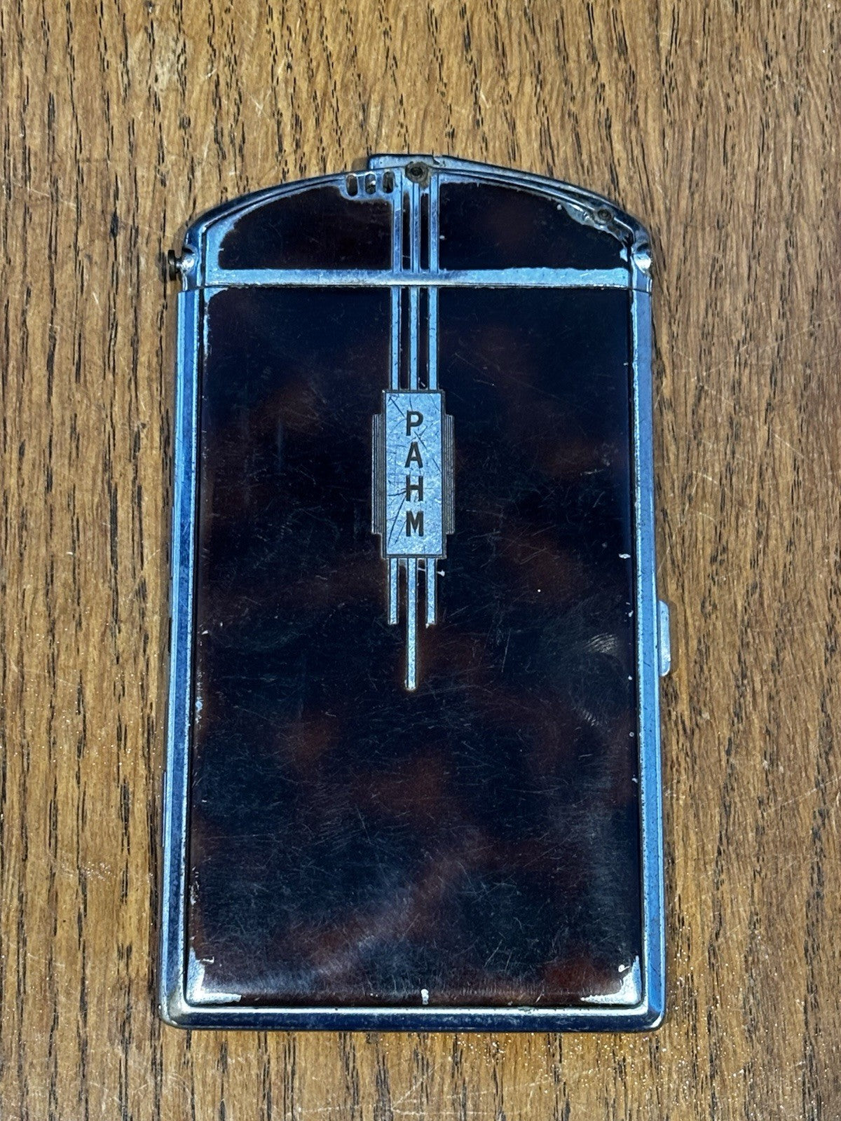 Art Deco Ronson Lighter Cigarette Case