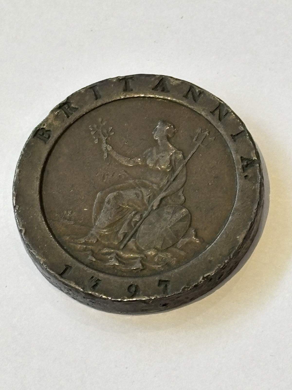 1797 Cartwheel 2 Pence Coin