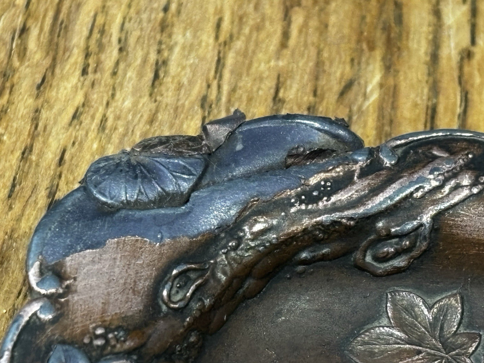 Antique Japanese Trinket Box And Pin Tray