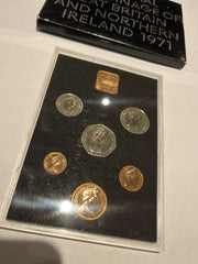 1971 The Decimal Coinage Of Great Britain & Northern  Ireland Collection
