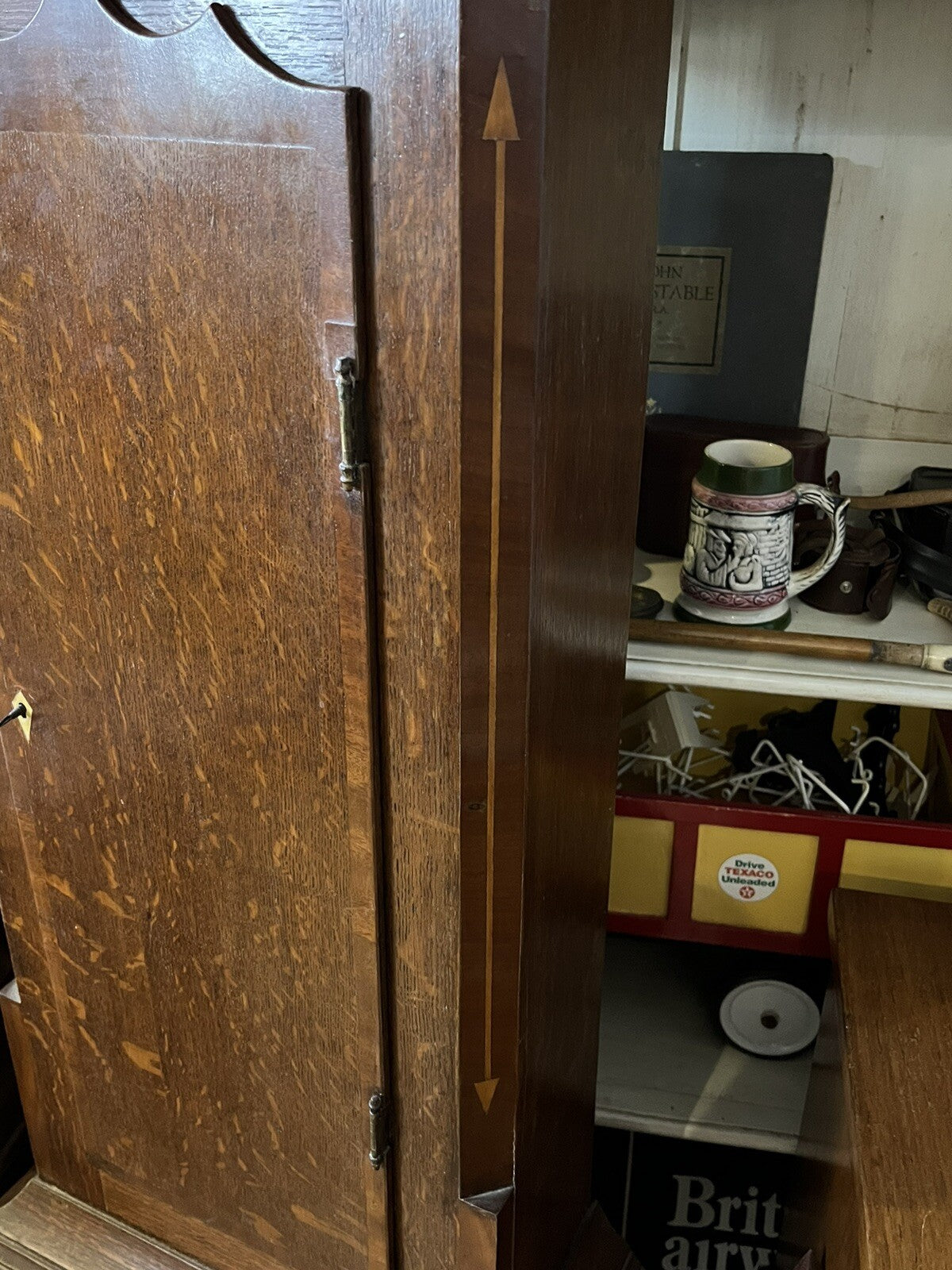 8 Day Longcase / Grandfather Clock. W.Pybus Of Caistor , Lincolnshire