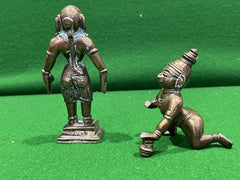Antique Pair Of Figures