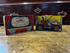 1960's Tin Plate Model T Ford Table Lighter In Original Box. Very Cool.