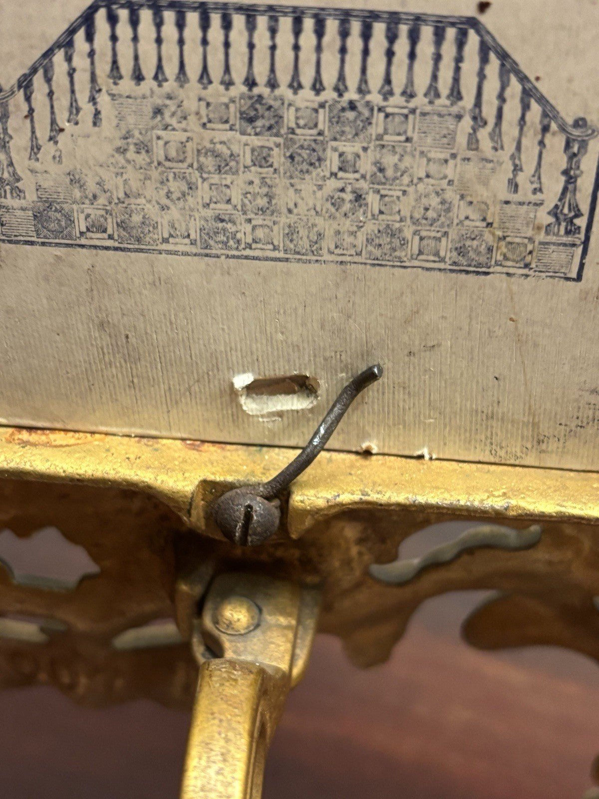 Art Noveau Gilt Bronze Photo Frame