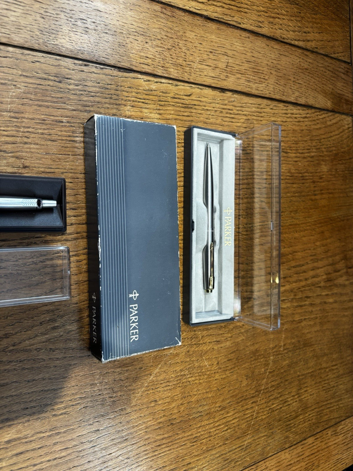 2 Vintage Parker Pens In Original Boxes
