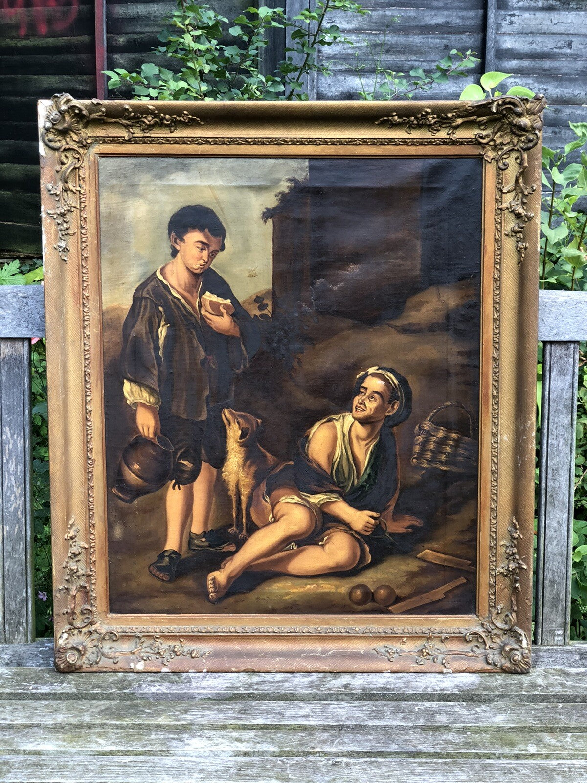 A Victorian Rendition. Bartolomé Estéban Murillo Oil On Canvas. L