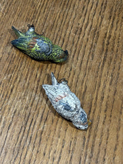 Austrian cold painted parrots