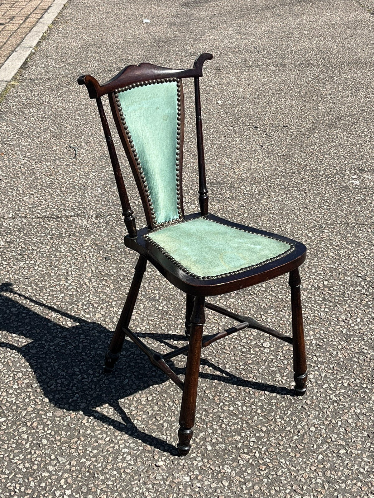 Antique Mahogany Side Chair