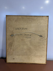 "Verdun" Original Art By C.S.Stockings 1926-17.