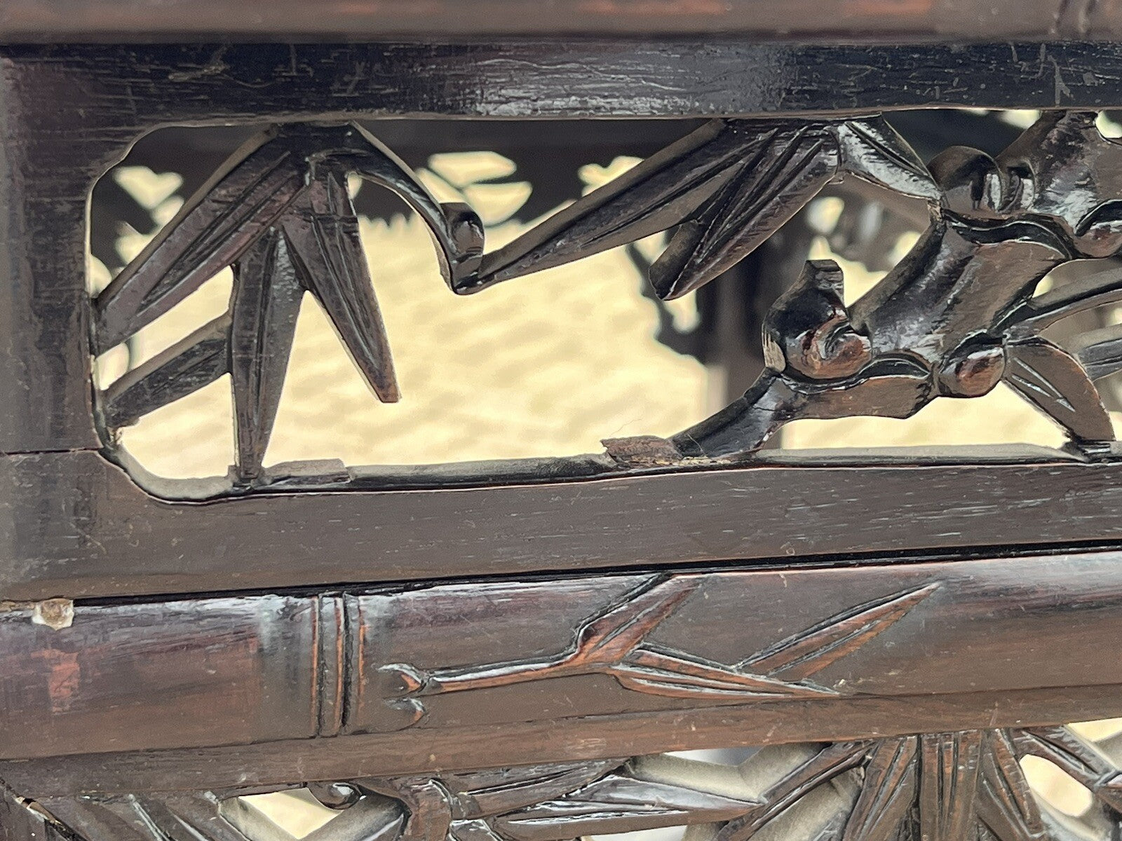 19th Century Chinese Hardwood Table With Drawer