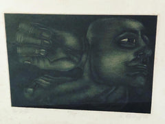 Angel, Signed And Numbered Lithograph