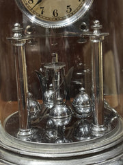 1930's Chrome Year Going Anniversary Clock. Ship Worldwide