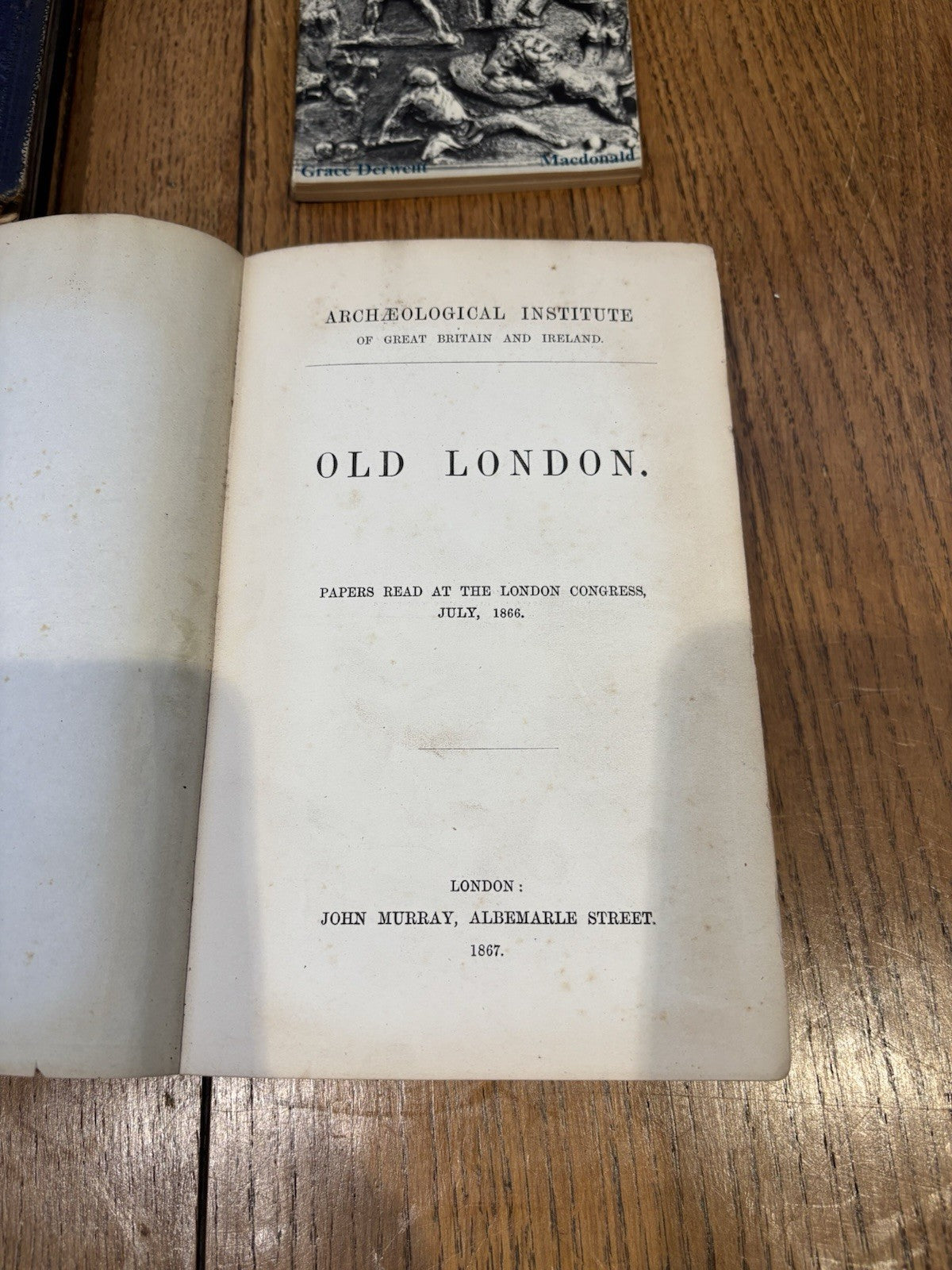 4 Old Books About London