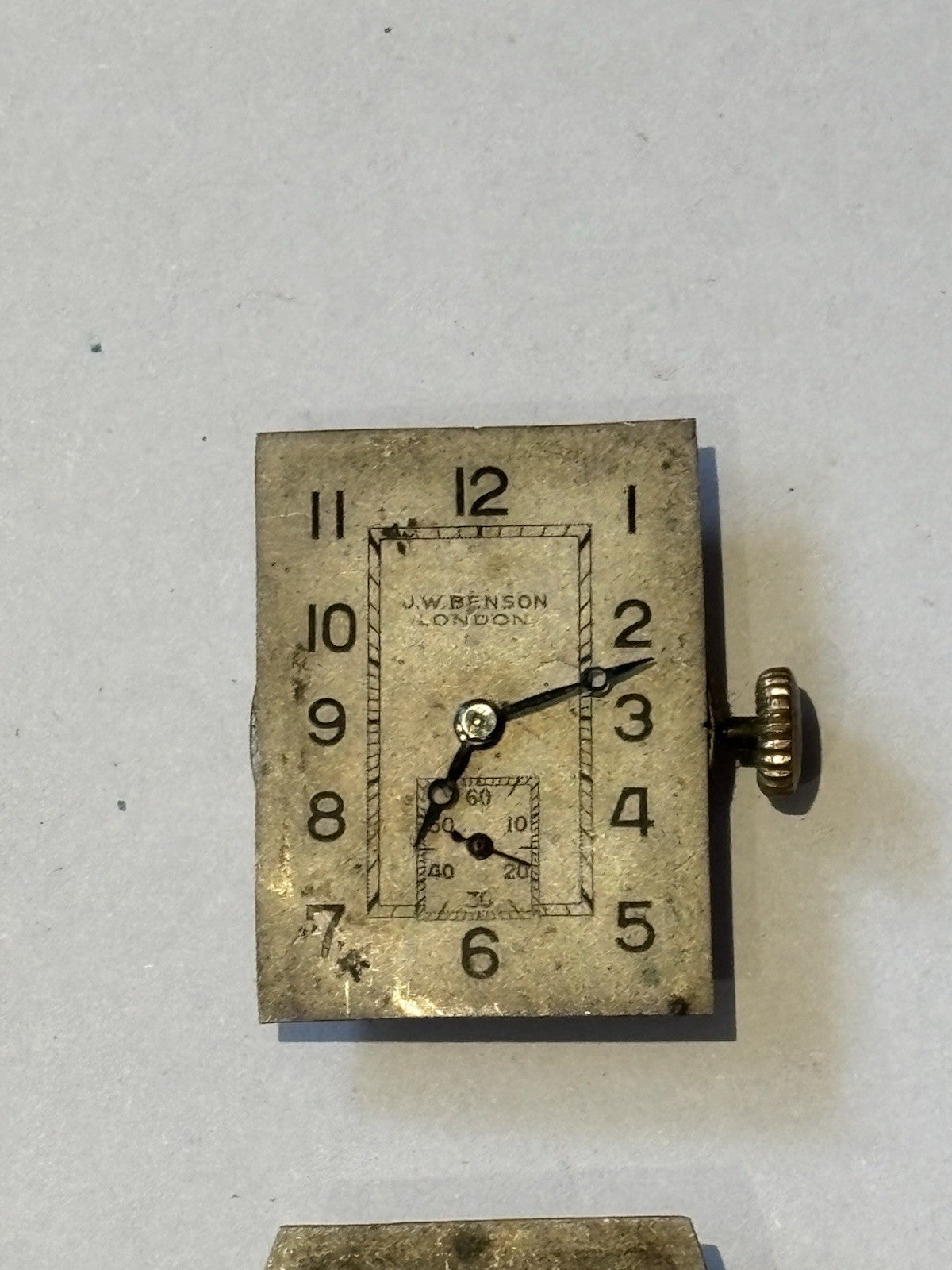 Art Deco Watch Movements