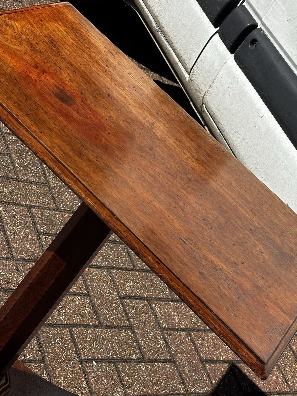 Antique William IV Mahogany Tilt Top Lamp Table/Side Table