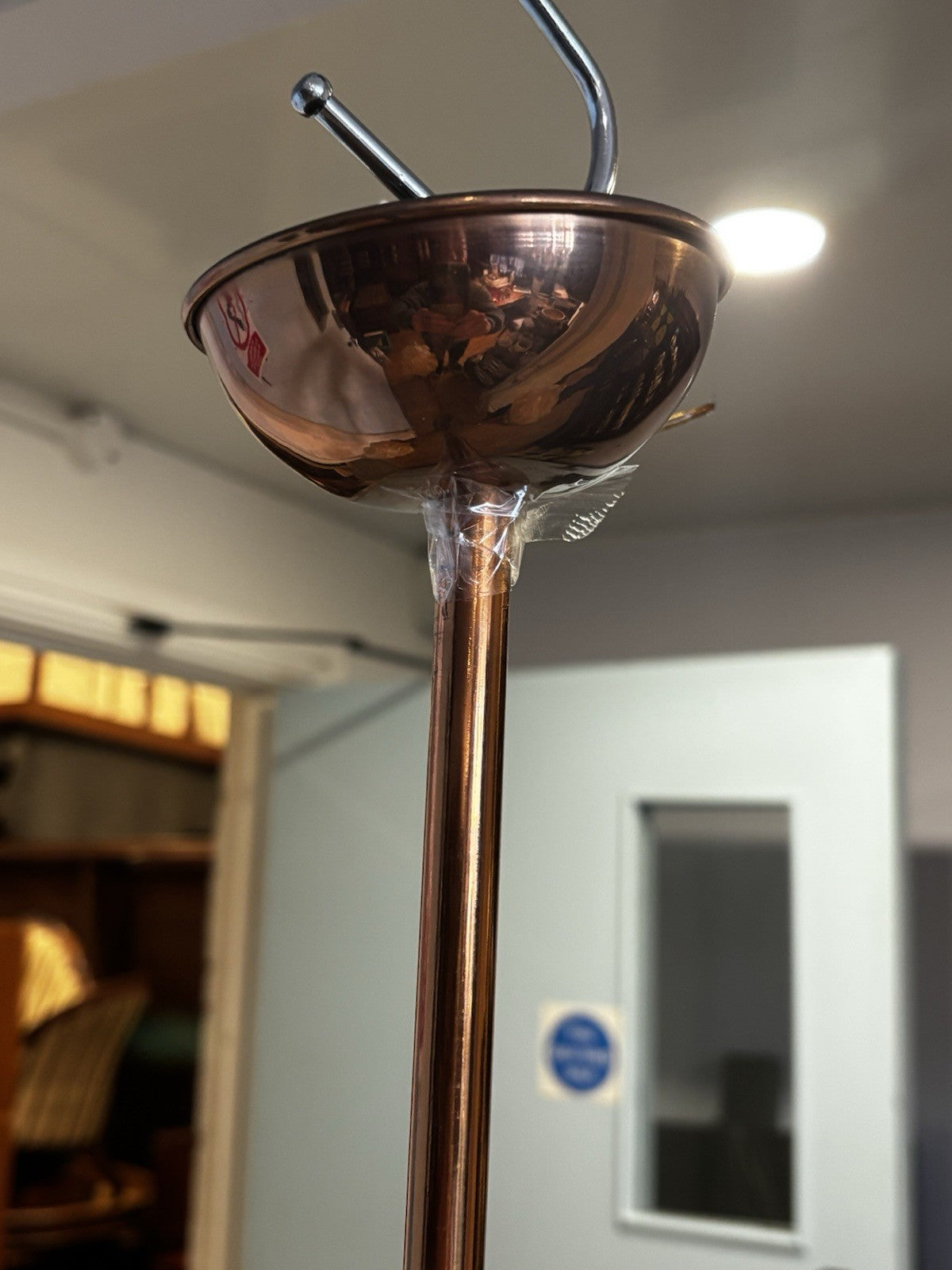 Art Deco Torch Chandelier