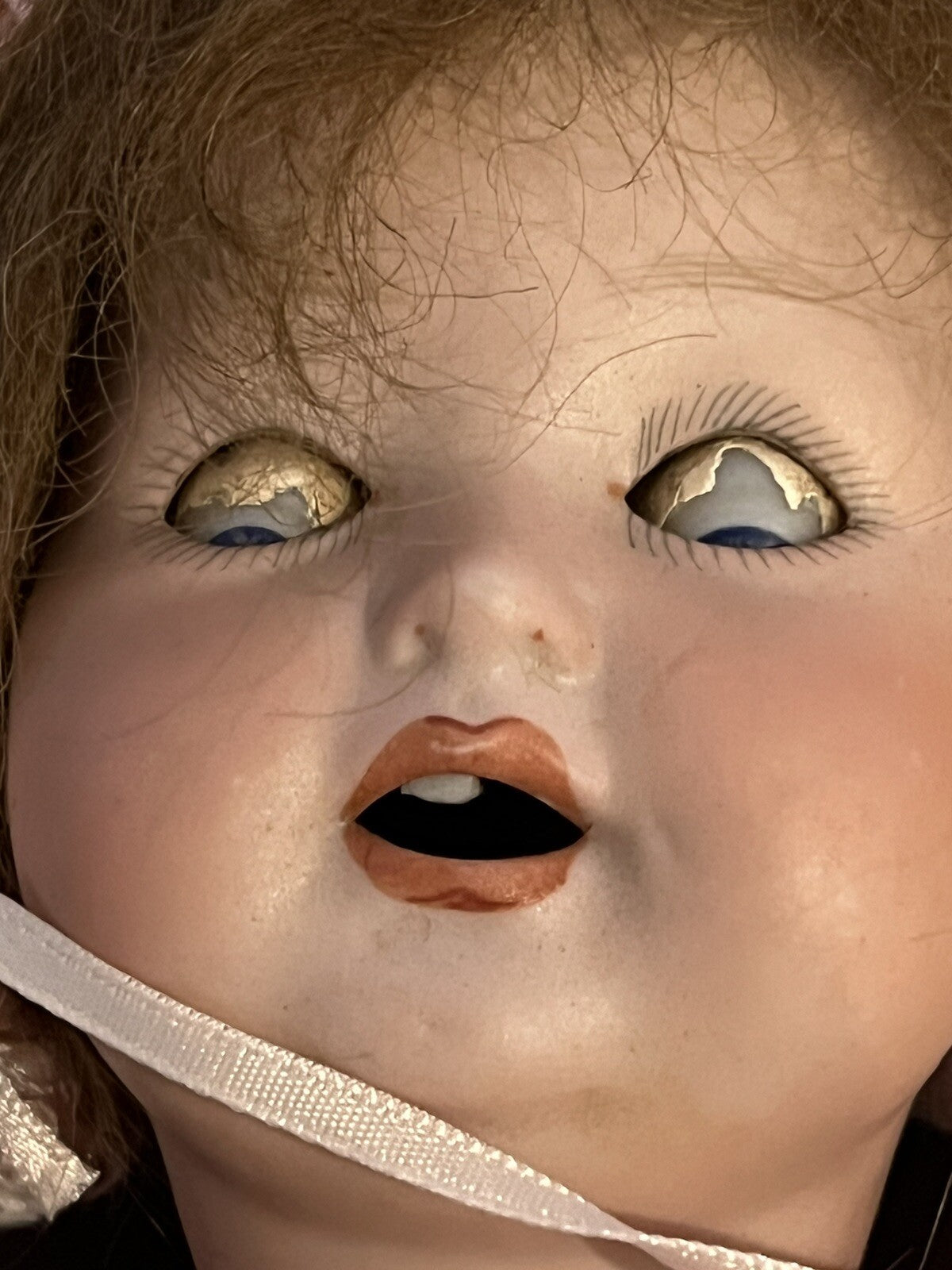 Antique Porcelain Head Doll