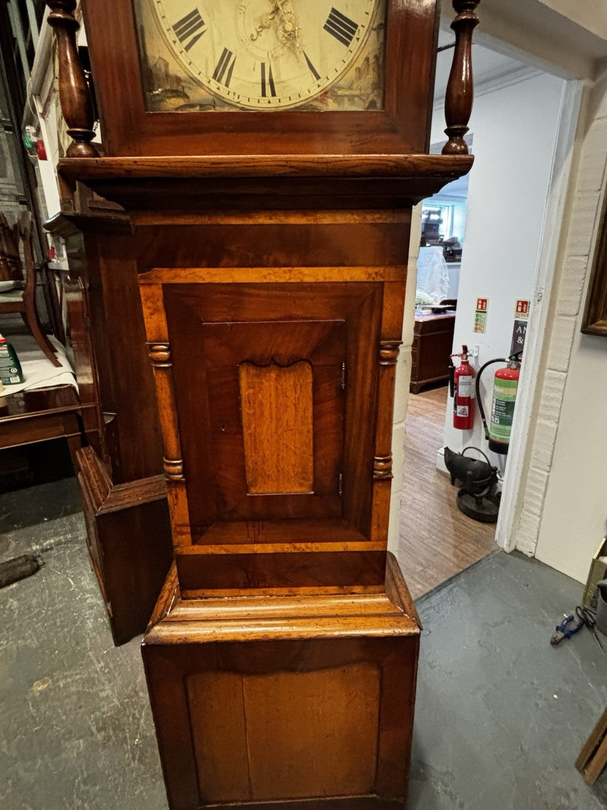 8 Day Longcase Clock, By W Windle Of Stockton