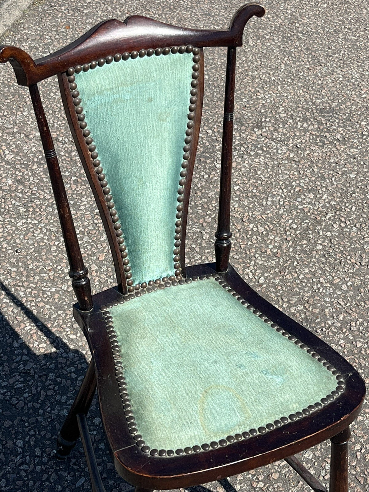 Antique Mahogany Side Chair