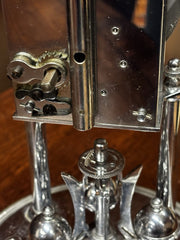 1930's Chrome Year Going Anniversary Clock. Ship Worldwide