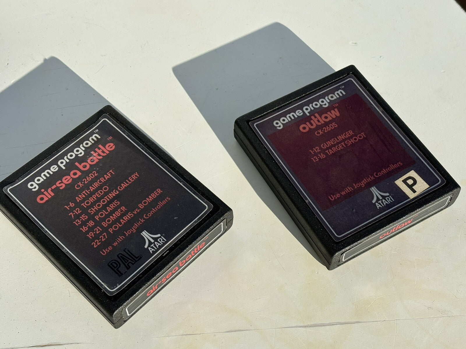 Atari 2600 Computer With Box And Games