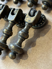 Antique Brass Handles.