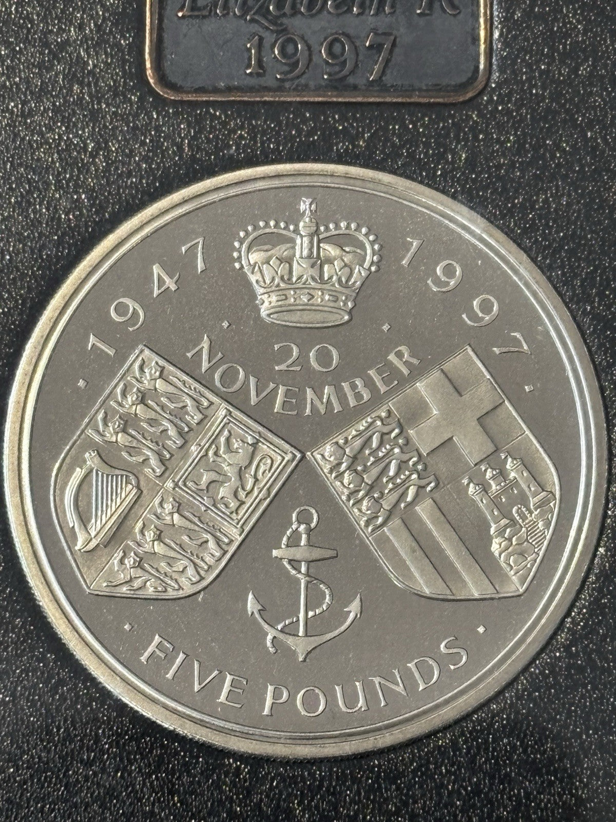 1997 UK brilliant uncirculated coin set.