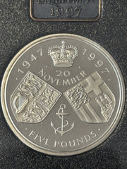 1997 UK brilliant uncirculated coin set.