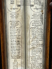 Antique Admiral Fitzroy Barometer