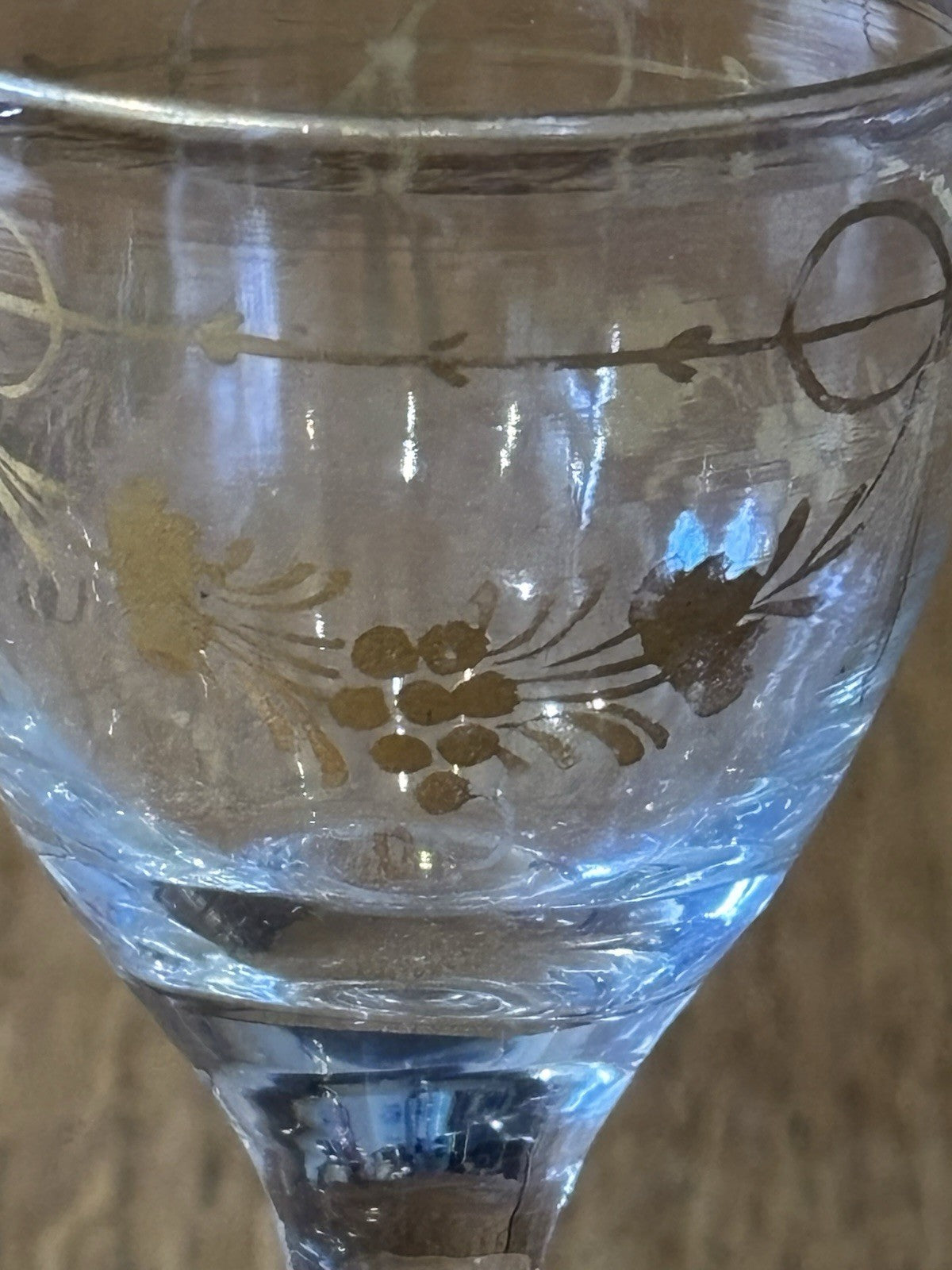 Antique Liqueur Glass