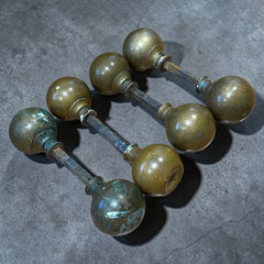 Antique Brass Door Handles- 4 Pairs