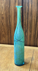 A very tall Maltese Mdina 'Ming' glass Bottle Vase By Michael Harris