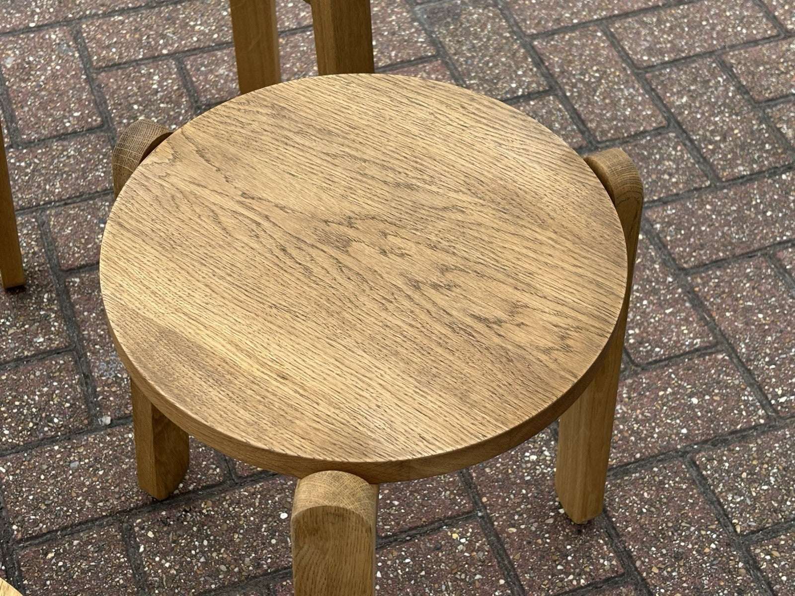 6 Oak Skagerak Nomad Designer Stacking Stools