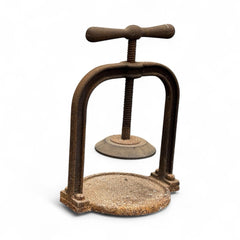 Antique Cast Iron Fruit / Juice Press