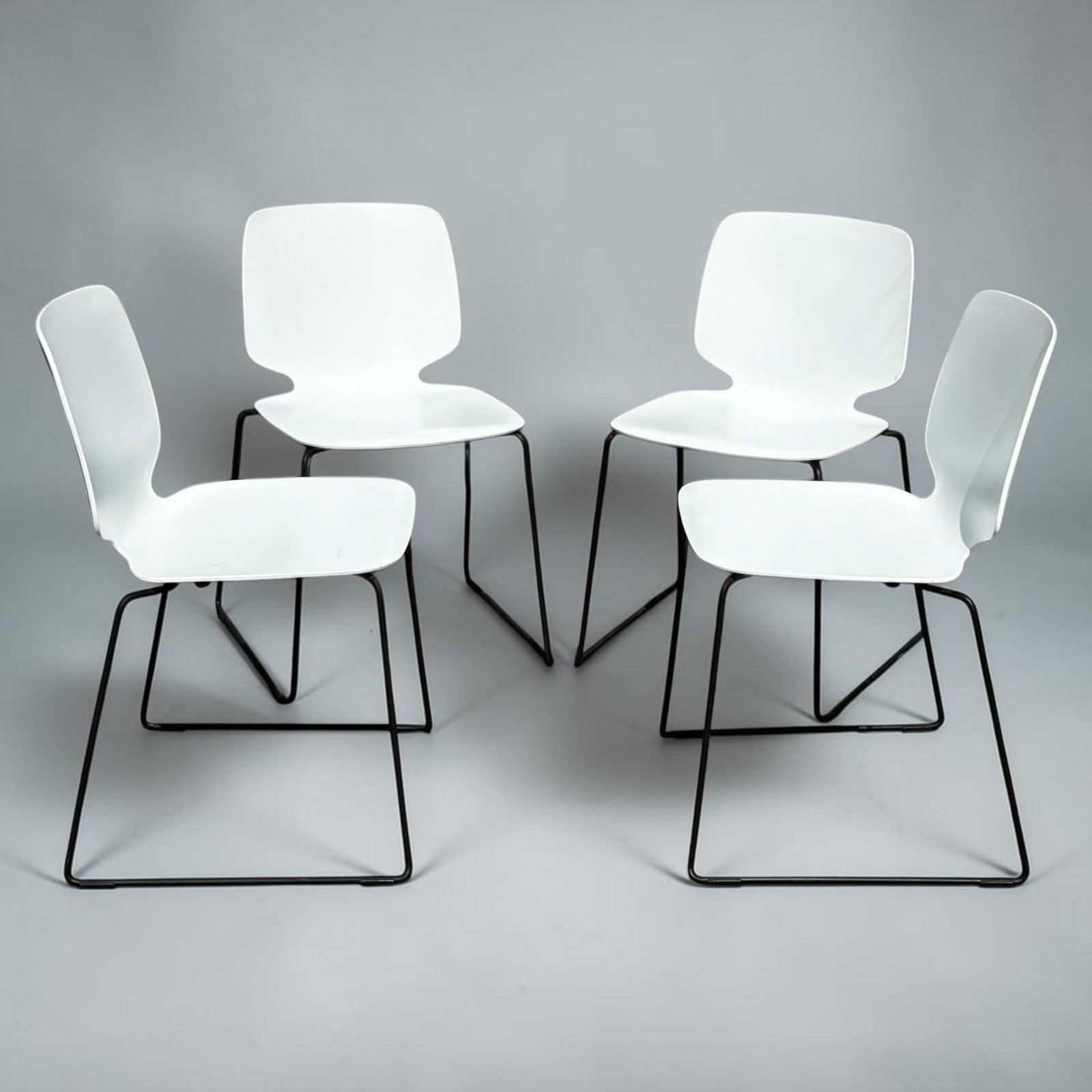 4 Pedrali - Babila Dining Chairs.