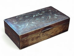 1920's Brass Cigarette Box